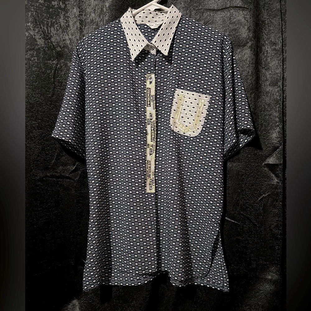 Brand New Chanel New Paris Button Up